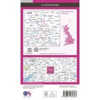 OS Landranger Map - 164 - Oxford, Chipping Norton & Bicester